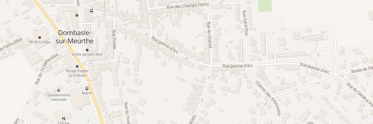Plan du 60 Rue Jeanne d’Arc à Dombasle-sur-Meurthe