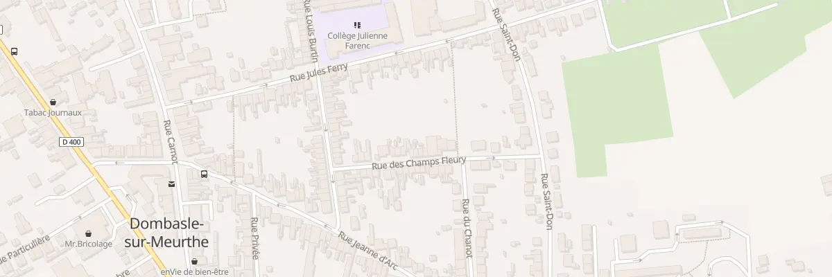 Plan du 21 Rue des Champs Fleury à Dombasle-sur-Meurthe