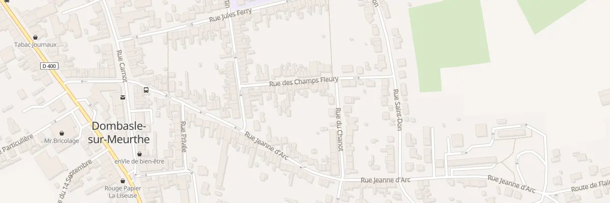 Plan du 24 Rue des Champs Fleury à Dombasle-sur-Meurthe