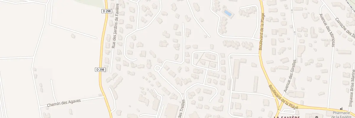 Plan du 95 Che des Ifs à Bormes-les-Mimosas