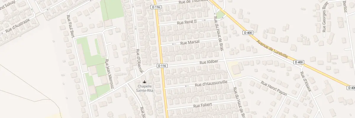 Plan du 9 Rue Kleber à Dombasle-sur-Meurthe