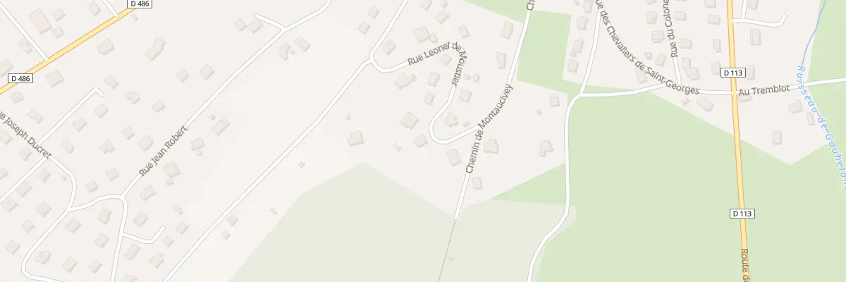 Plan du 12 Rue Léonel de Moustier à Rougemont