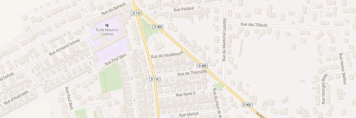 Plan du 16 Rue de Vaudémont à Dombasle-sur-Meurthe