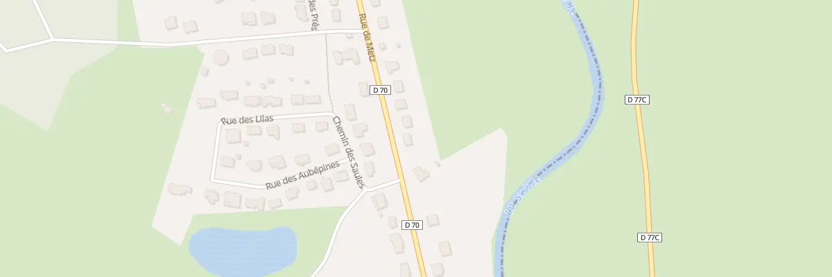Plan du 56 Rue de Metz à Brin-sur-Seille