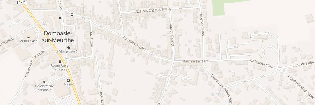 Plan du 55 Rue Jeanne d’Arc à Dombasle-sur-Meurthe