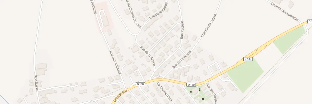 Plan du 2 Rue de l’Observatoire à Doubs