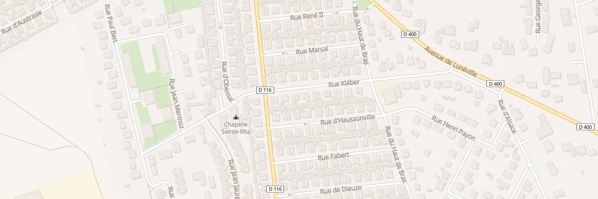 Plan du 12 Rue Kleber à Dombasle-sur-Meurthe