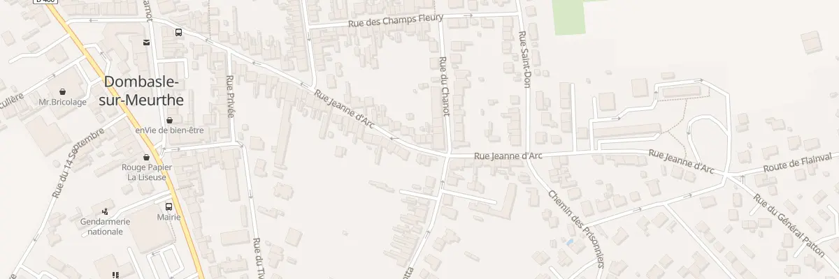 Plan du 59 Rue Jeanne d’Arc à Dombasle-sur-Meurthe