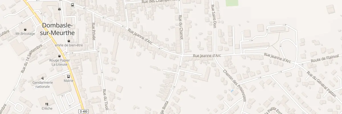 Plan du 66 Rue Jeanne d’Arc à Dombasle-sur-Meurthe