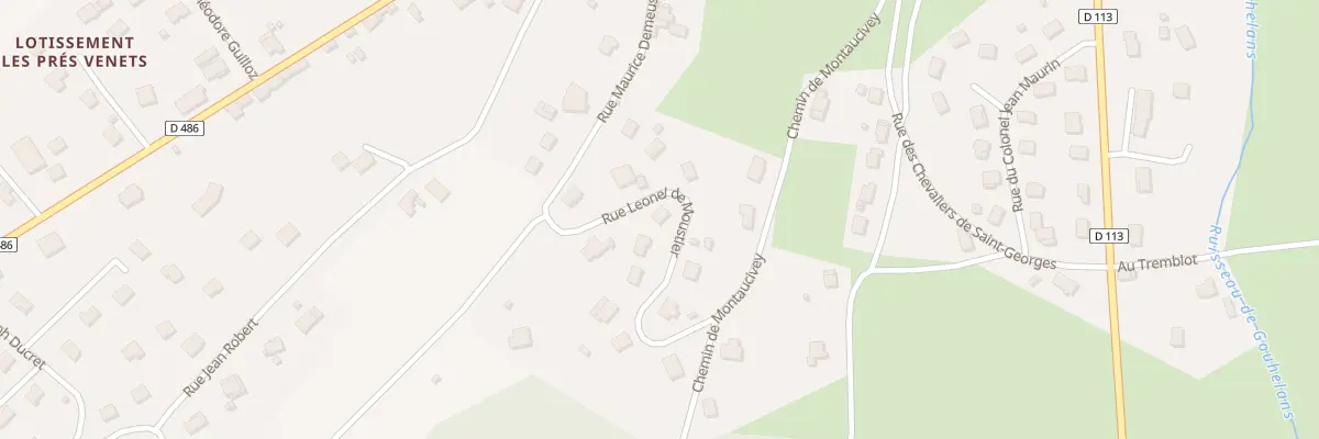 Plan du 4 Rue Léonel de Moustier à Rougemont