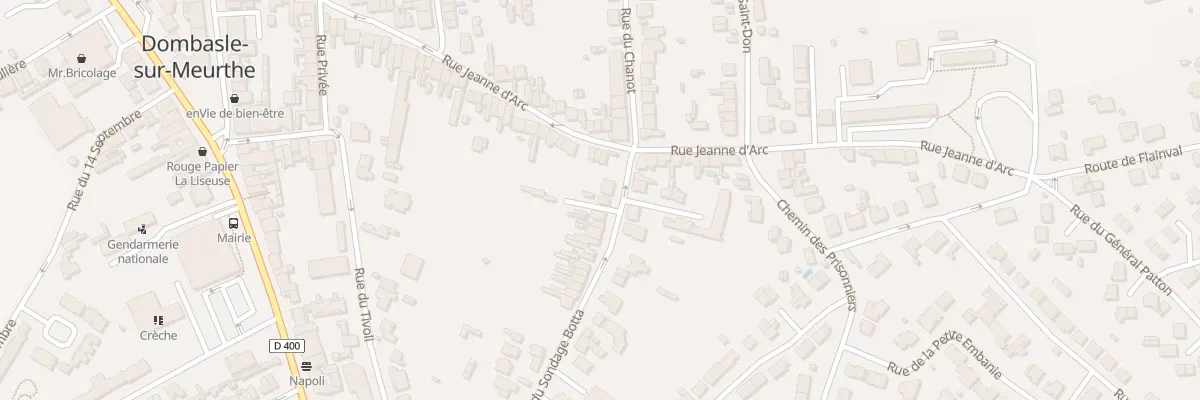 Plan du 8 Rue Sondage Botta à Dombasle-sur-Meurthe