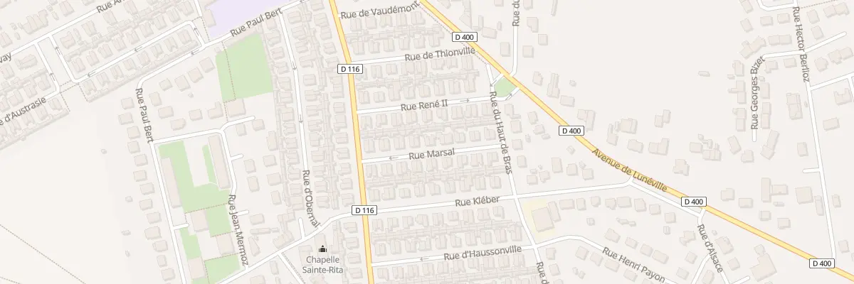 Plan du 17 Rue Marsal à Dombasle-sur-Meurthe