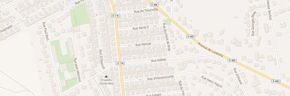 Plan du 20 Rue Marsal à Dombasle-sur-Meurthe