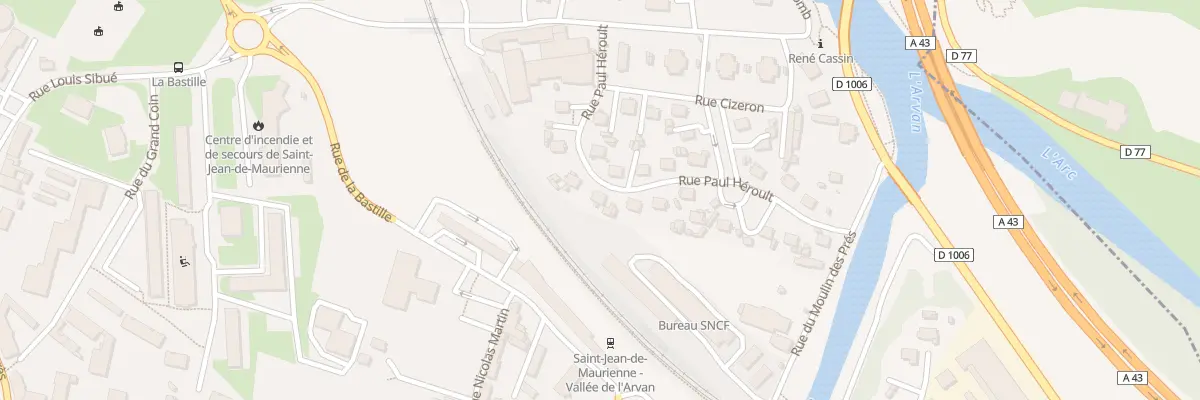 Plan du 104 Rue Paul Heroult à Saint-Jean-de-Maurienne
