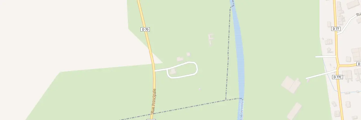 Plan du 61 Rue Principale Cd 70 à Bey-sur-Seille