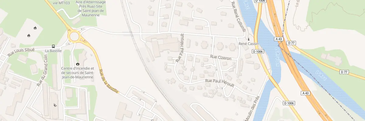 Plan du 37 Rue Paul Heroult à Saint-Jean-de-Maurienne