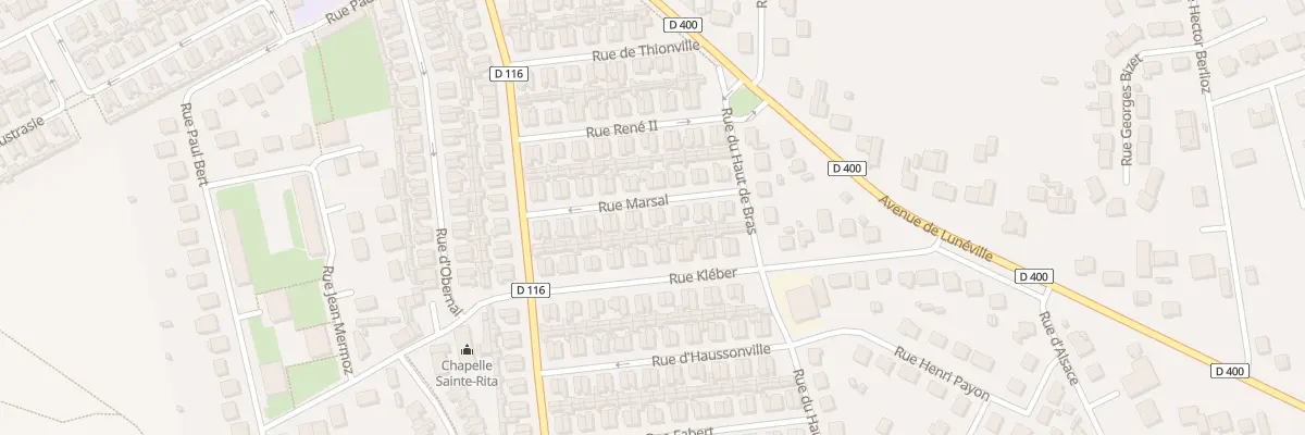 Plan du 22 Rue Marsal à Dombasle-sur-Meurthe