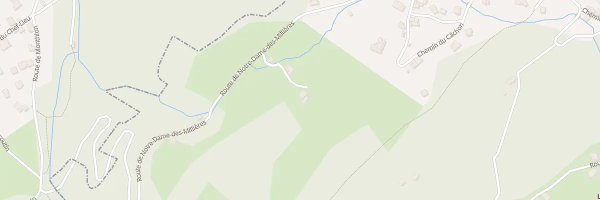 Plan du 5086 Cote Chenay à Monthion