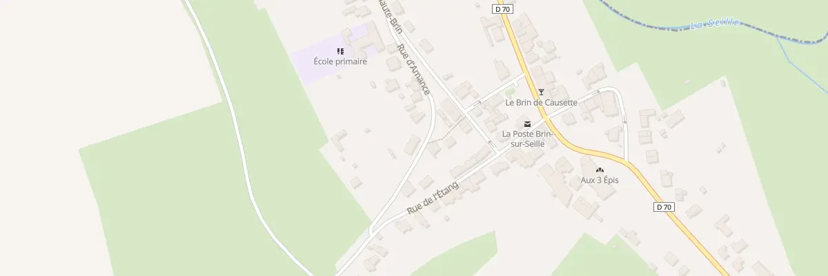 Plan du 12 Rue d’Amance à Brin-sur-Seille