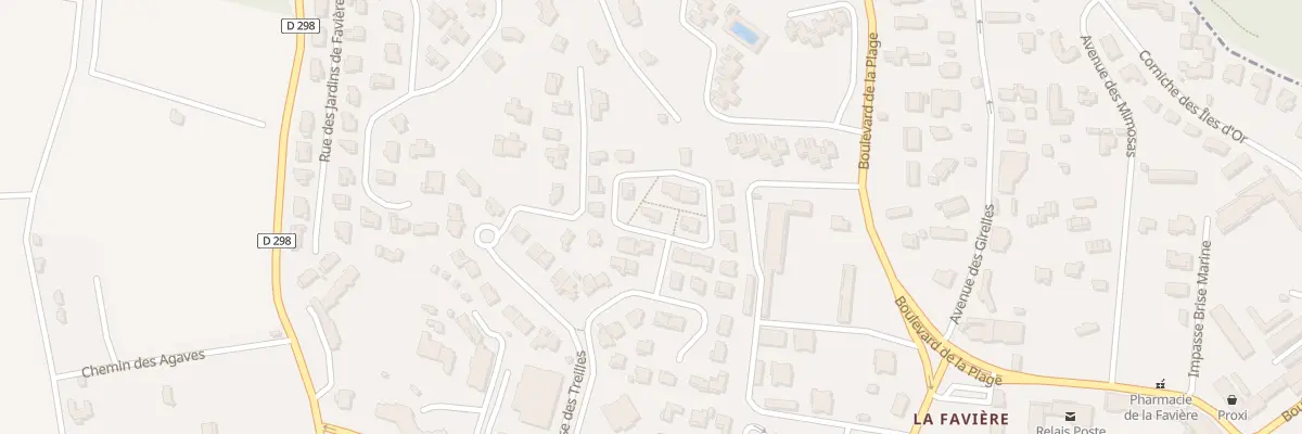 Plan du 17 All du Raioulet à Bormes-les-Mimosas