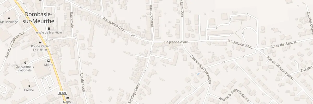 Plan du 1 Rue Sondage Botta à Dombasle-sur-Meurthe