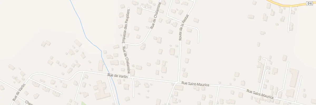Plan du 36 Rue de varlin à Saint-Pierre-en-Faucigny