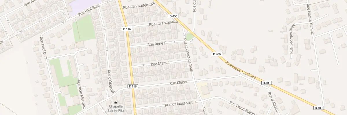 Plan du 27 Rue Marsal à Dombasle-sur-Meurthe