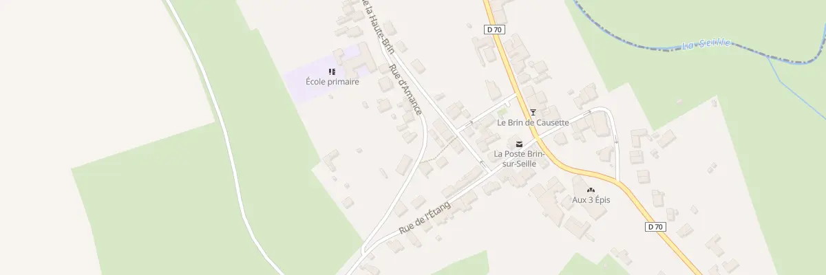 Plan du 10 Rue d’Amance à Brin-sur-Seille