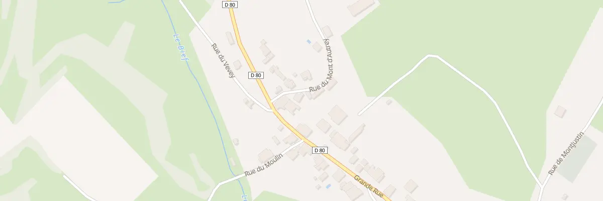 Plan du 4 Rue du Mont d’Autrey à Borey
