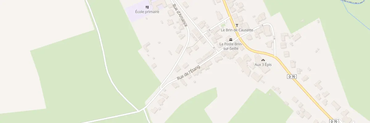 Plan du 12 Rue de l’Etang à Brin-sur-Seille