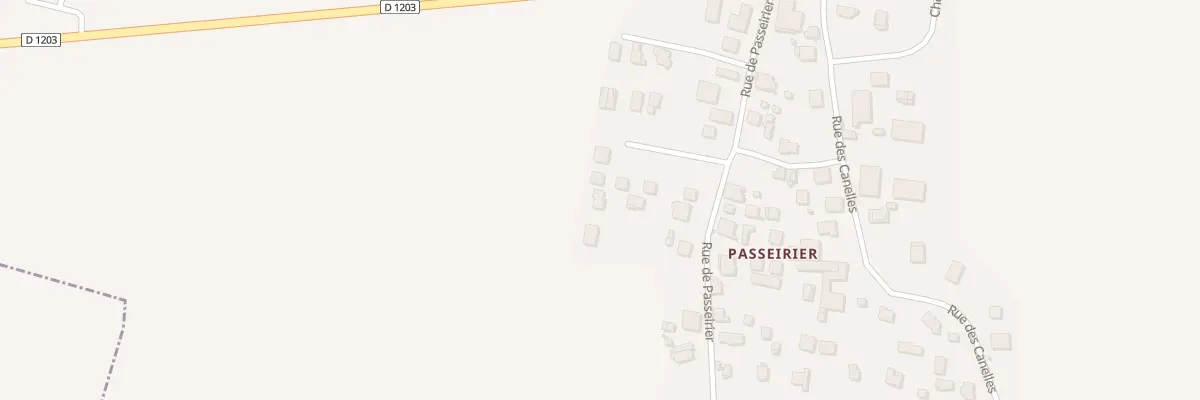 Plan du 607 Rue de passeirier à Saint-Pierre-en-Faucigny
