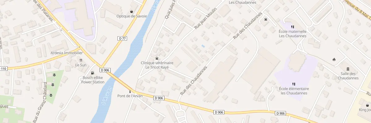 Plan du 83 Rue des Chaudannes à Saint-Jean-de-Maurienne