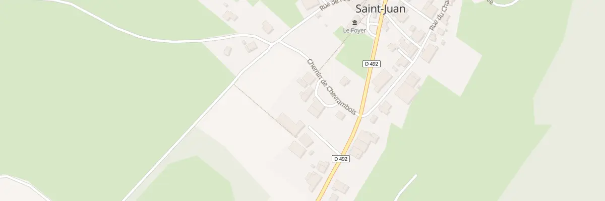 Plan du 3 Che de la Chevrambois à Saint-Juan