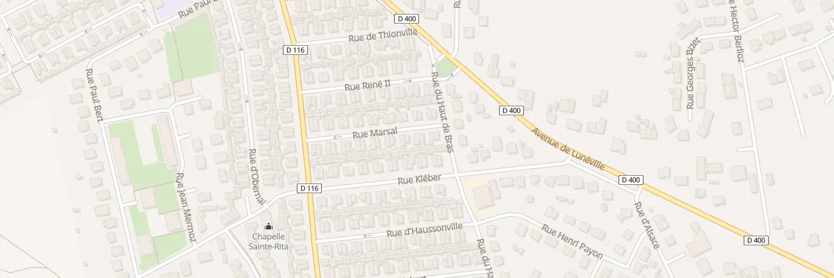 Plan du 30 Rue Marsal à Dombasle-sur-Meurthe