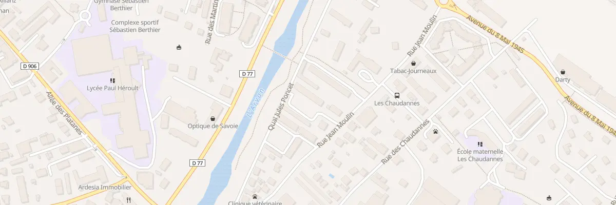 Plan du 244 Quai Jules Poncet à Saint-Jean-de-Maurienne