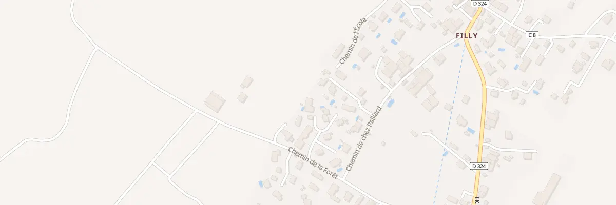 Plan du 274F Che de la Forêt à Sciez