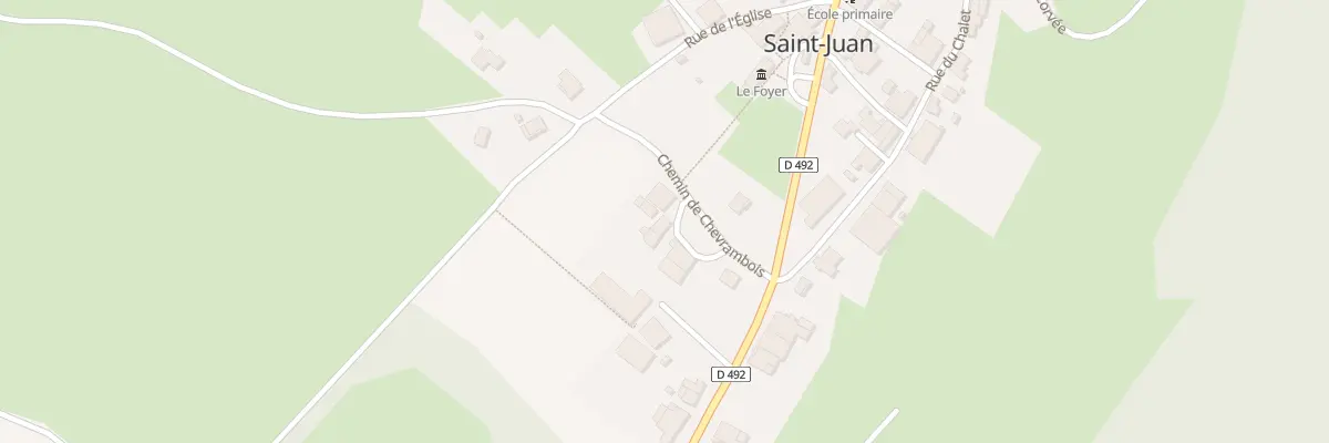 Plan du 3B Che de la Chevrambois à Saint-Juan