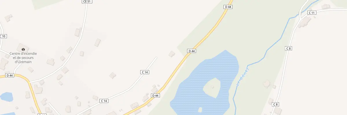 Plan du 19 Rue des Mottes à Uzemain