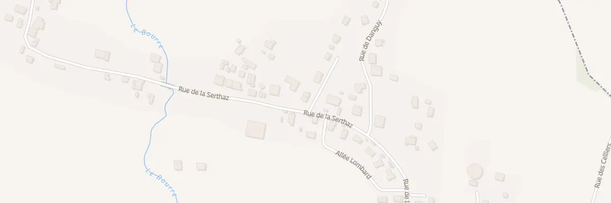 Plan du 290 Rue de la serthaz à Saint-Pierre-en-Faucigny