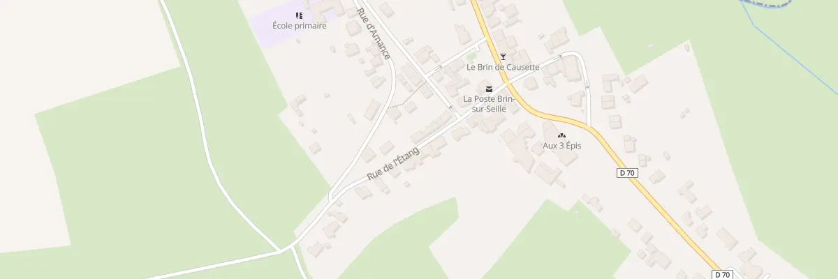 Plan du 10 Rue de l’Etang à Brin-sur-Seille