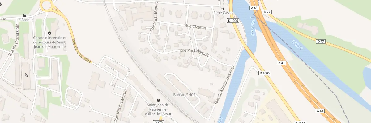 Plan du 200 Rue Paul Heroult à Saint-Jean-de-Maurienne