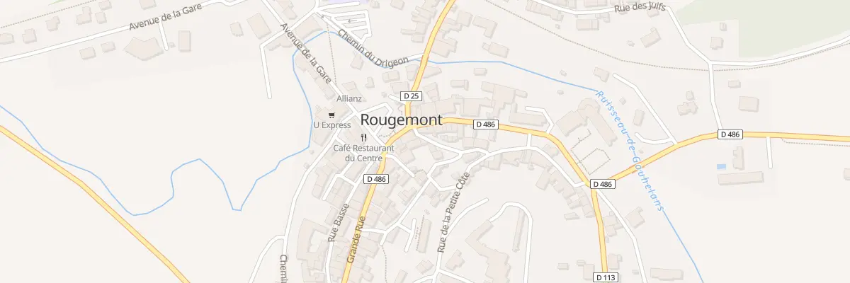 Plan du 5106 Rue de la Glacière à Rougemont
