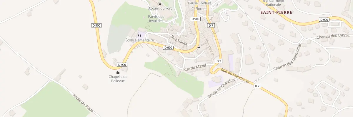 Plan du 4 Rue du Mazel à Seyne