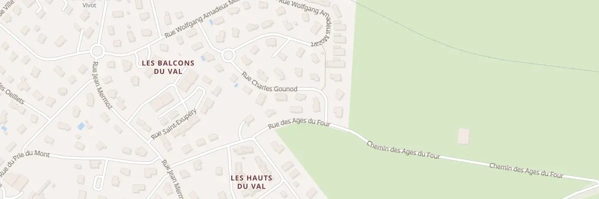 Plan du 16 Rue Charles Gounod à Valdahon