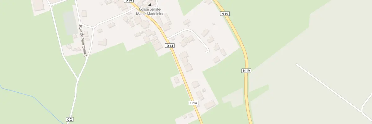 Plan du 11 Rte de Mollans à Pomoy