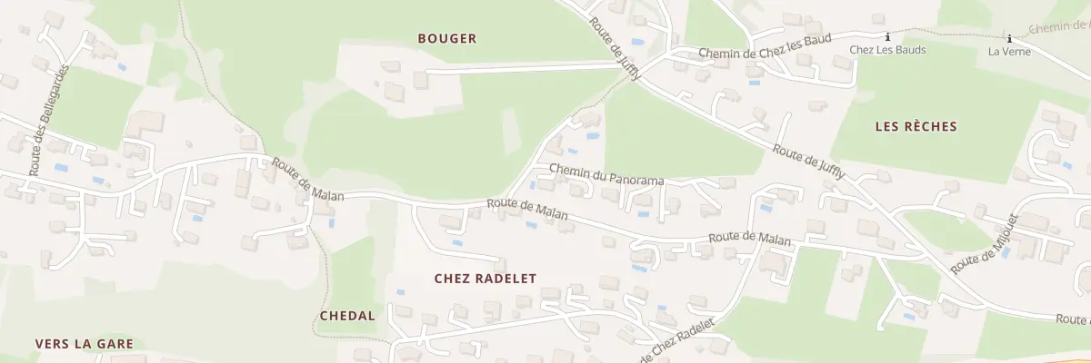 Plan du 56 Che du Panorama à Fillinges