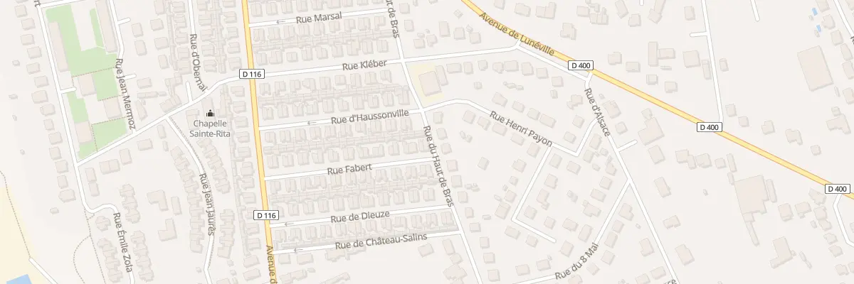 Plan du 43 Rue Fabert à Dombasle-sur-Meurthe