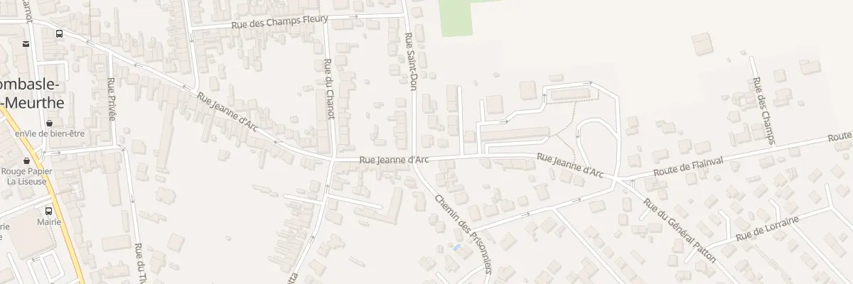 Plan du 67 Rue Jeanne d’Arc à Dombasle-sur-Meurthe