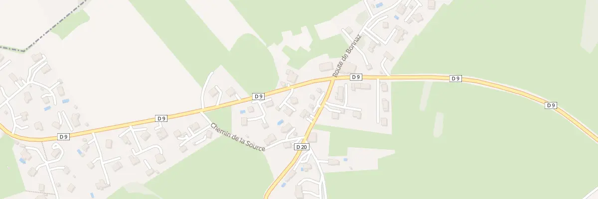 Plan du 778 Rte de Findrol à Marcellaz