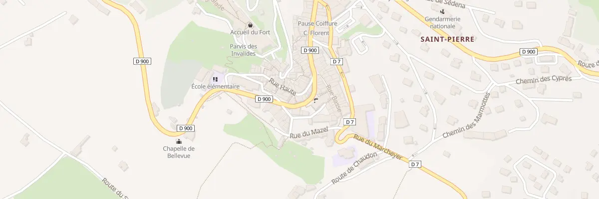 Plan du 46 Rue Grande à Seyne